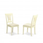 Plainville Chair For Dining Room Cushioned Seat - Buttermilk - Set Of 2