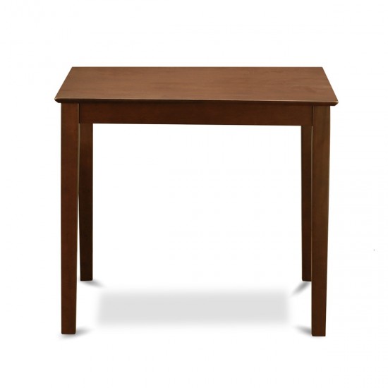 Vernon Pub, Counter Height Square Table - Mahogany Finish