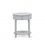 Nightstand, 1 Drawer, Stable, Sturdy Constructed Urban Gray Finish