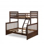 Odessa Twin & Full Bunk Bed In Phillip Walnut Finish