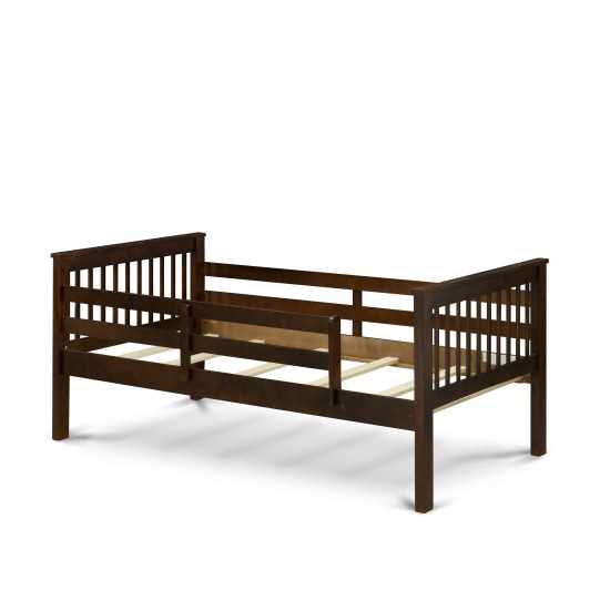 Odessa Twin & Full Bunk Bed In Phillip Walnut Finish