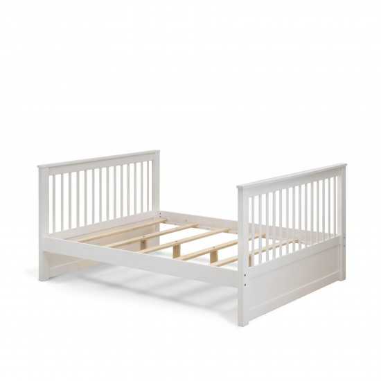 Odessa Twin & Full Bunk Bed In White Finish