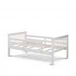 Odessa Twin & Full Bunk Bed In White Finish