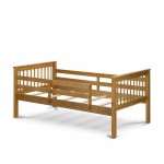 Odessa Twin & Full Bunk Bed In Natural Oak Finish