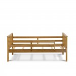 Odessa Twin & Full Bunk Bed In Natural Oak Finish