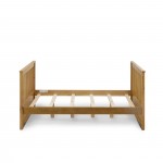 Odessa Twin & Full Bunk Bed In Natural Oak Finish