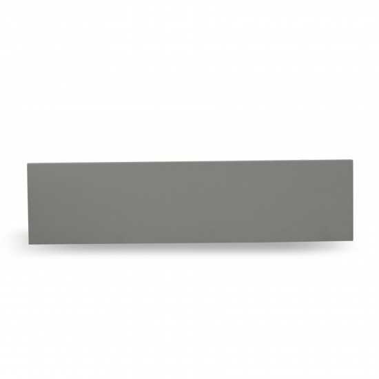 V-Style 15X60 In Dining Bench With Wirebrushed Black Leg And Cement Top Finish
