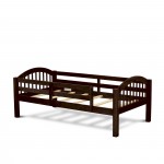 Verona Twin Bunk Bed In Java Finish