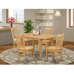 5 Pc Dining Room Set - Dining Table And 4 Dining Chairs