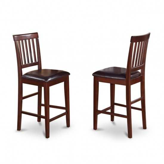 5 Pc Pub Table Set - High Table And 4 Bar Stools With Backs