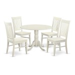 5 Pc Kitchen Table Set For 4-Kitchen Dinette Table And 4 Dining Chairs