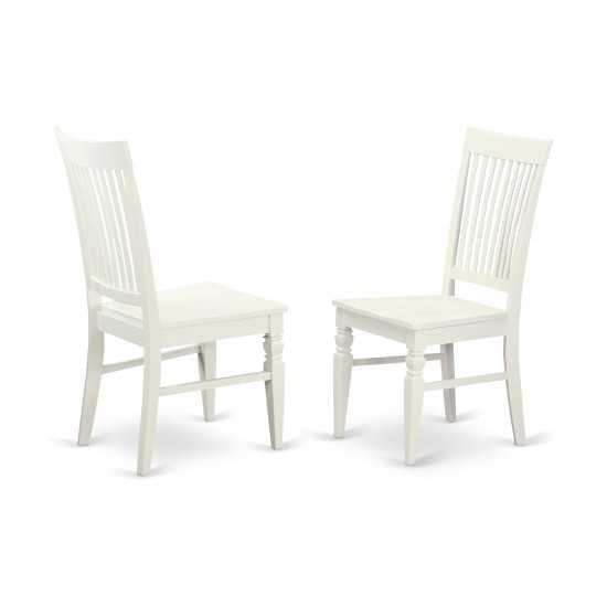 3 Pc Set, Round Dinette Table And 2 Leather Kitchen Chairs In White, White