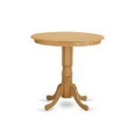 Japb5-Oak-C 5 Pc Dining Counter Height Set-Pub Table And 4 Counter Height Stool