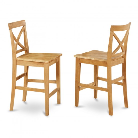 3 Pc Counter Height Set-Pub Table And 2 Dinette Chairs