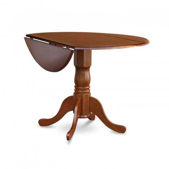 Dlpf3-Bch-W 3 Pc Kitchen Table Set-Dining Table And 2 Wooden Kitchen Chairs