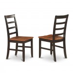 Dlpf3-Bch-W 3 Pc Kitchen Table Set-Dining Table And 2 Wooden Kitchen Chairs