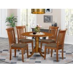 5 Pc Kitchen Table Set-Small Kitchen Table-Plus 4 Dinette Chairs