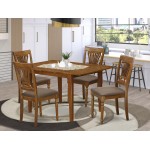 5 Pc Small Kitchen Table Set-Small Dining Tables And 4 Kitchen Chairs