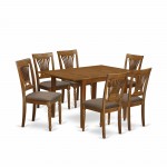 7 Pc Kitchen Dinette Set-Kitchen Tables And 6 Kitchen Chairs