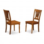 7 Pc Kitchen Table And Chair Set - Table With Leaf And 6 Dining Chairs