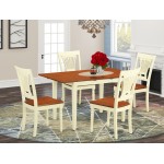 5 Pc Kitchen Dinette Set - Dinette Table And 4 Dinette Chairs