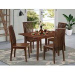 5-Piece Dinette Set - Kitchen Dinette Table And 4 Kitchen Chairs