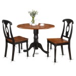 3 Pc Small Kitchen Table Set- Small Table And 2 Dining Chairs