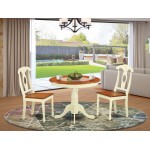 3 Pckitchen Nook Dining Set For 2-Dinette Table And 2 Kitchen Dining Chairs