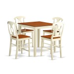 5 Pcpub Table Set - High Table And 4 Bar Stools