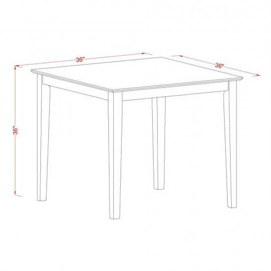 5 Pcpub Table Set - High Table And 4 Bar Stools