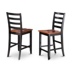 3 Pc Counter Height Table And Chair Set - Kitchen Table And 2 Kitchen Chairs