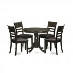 5 Pc Kitchen Table Set-Round Kitchen Table Plus 4 Dinette Chairs