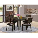 5 Pc Small Kitchen Table Set--Kitchen Dining Nook And 4 Kitchen Chairs